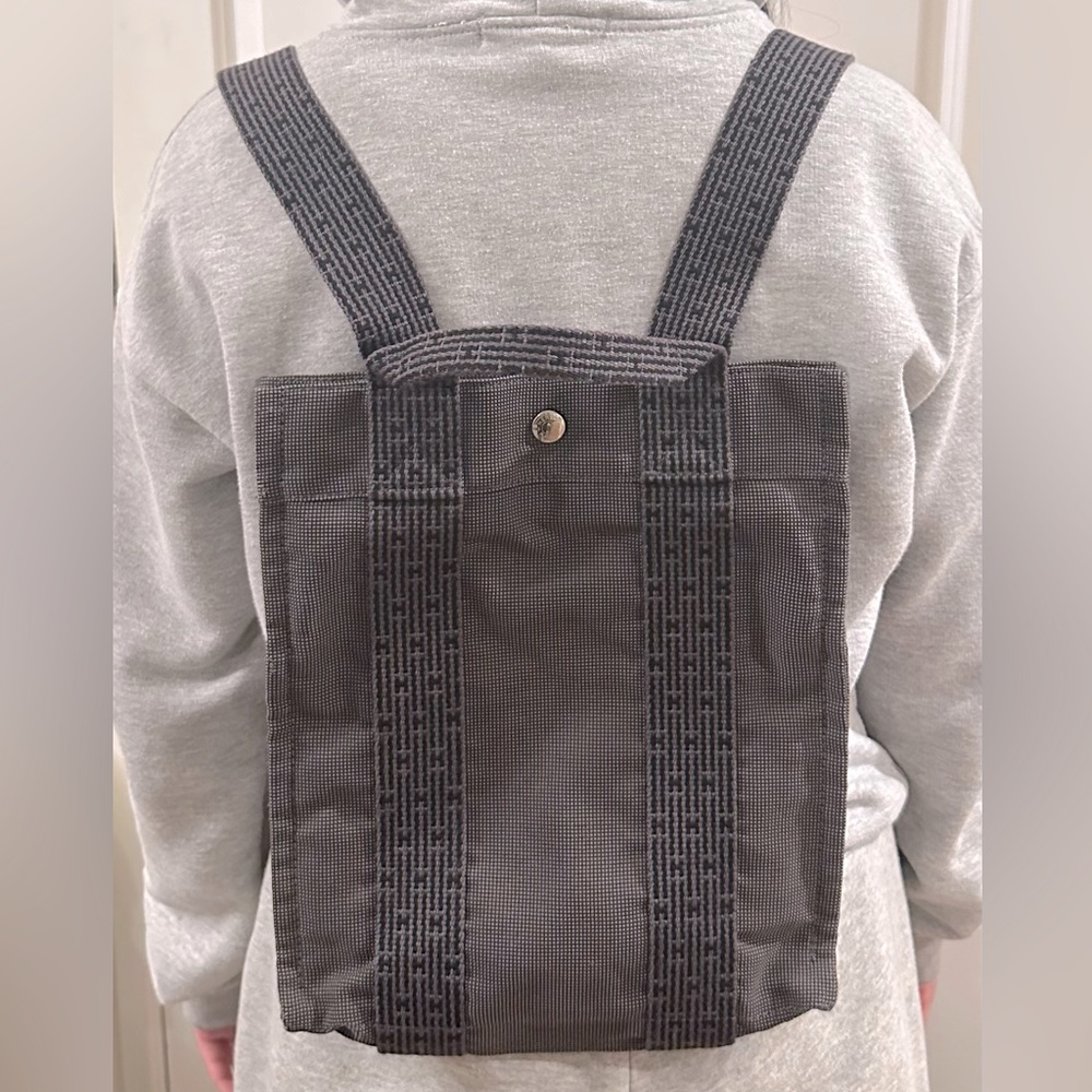 Hermes Toile Herline backpack